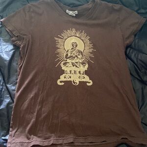 Vintage Lucky Brand Buddah Baby Tee